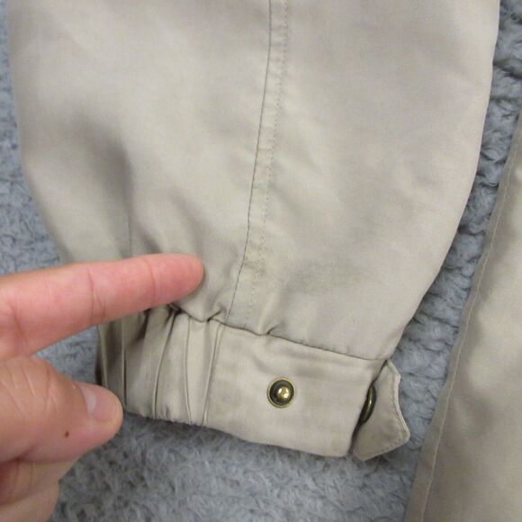 Vintage US Marines Bomber Jacket 50" inch‎ Chest Hilton Windbreaker Navy Veteran - Picture 5 of 12